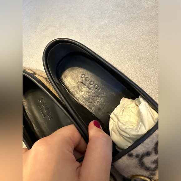 NEW IN BOX GUCCI Large GG Monogram Horesbit Loafers - Picture 6 of 16